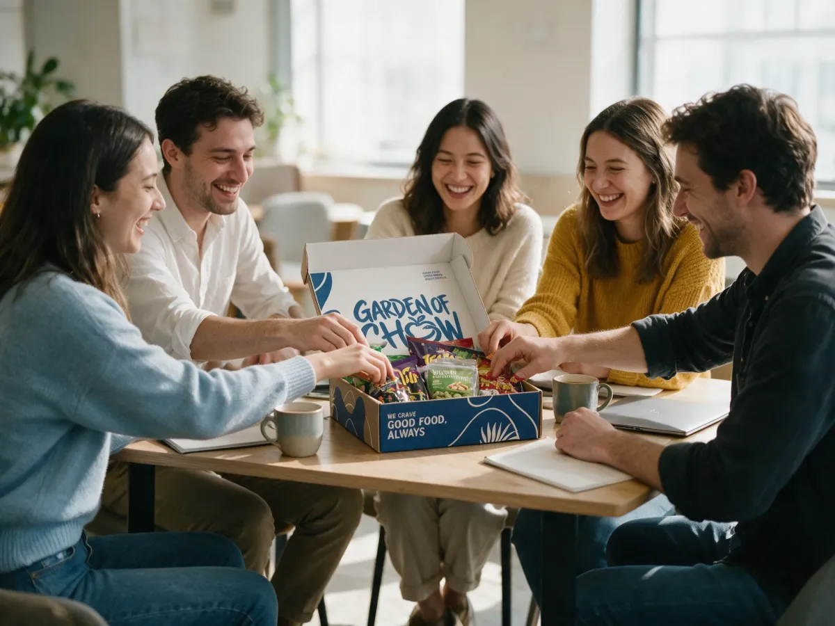 How branded snack boxes bring a team together
