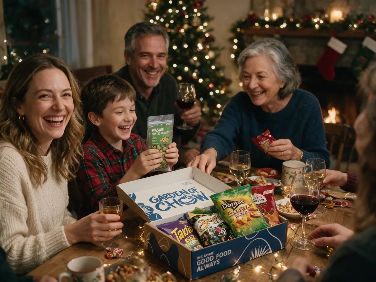 Christmas food gift boxes people don't regift