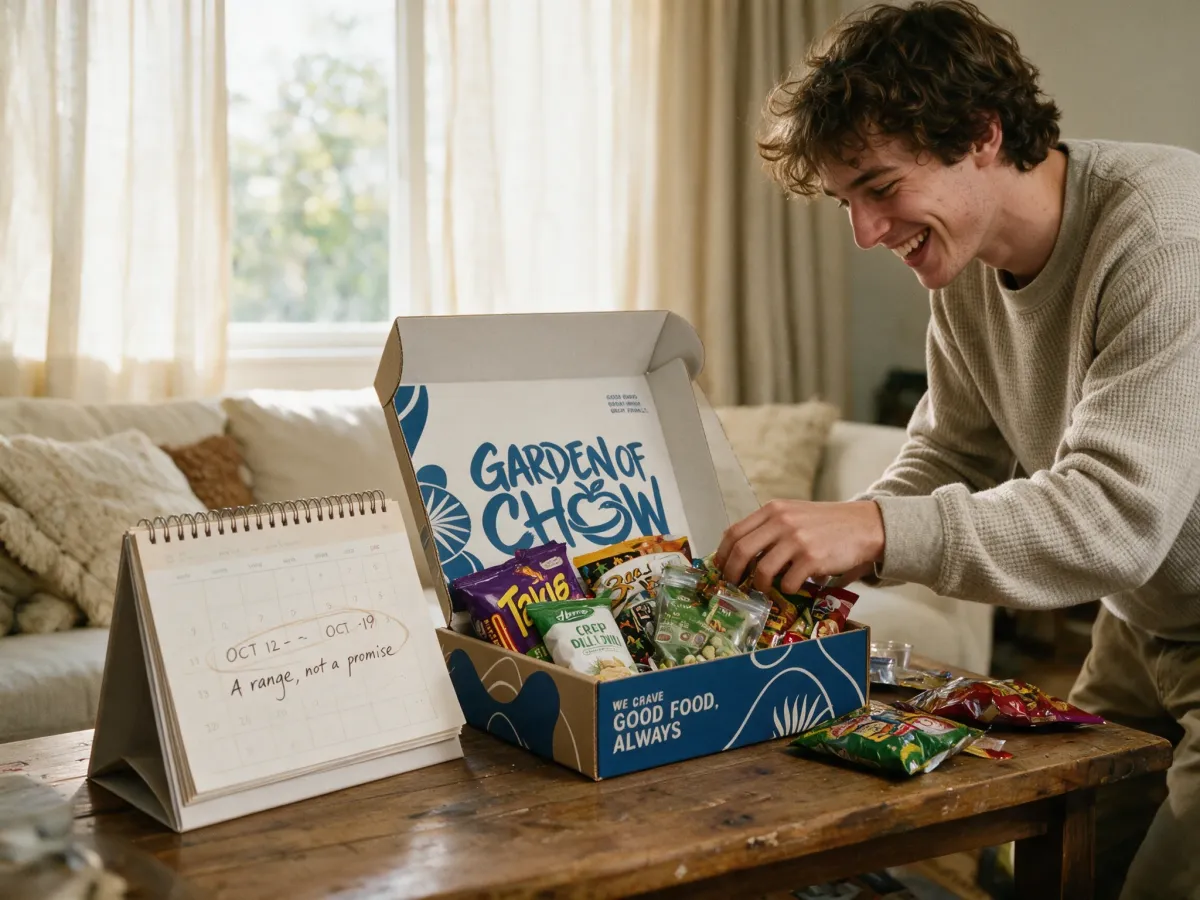 Delivery windows and why they matter for gifts