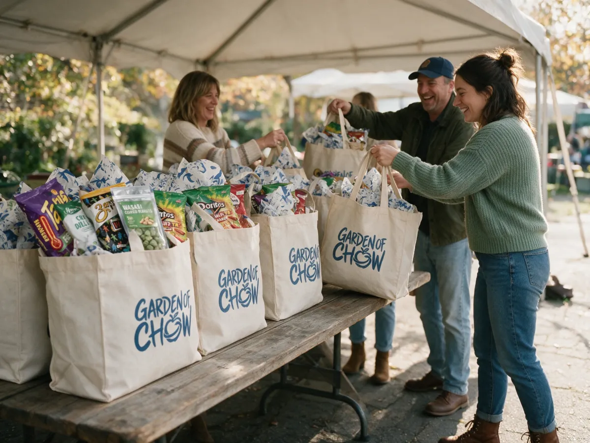 Food gift bags for events, done right
