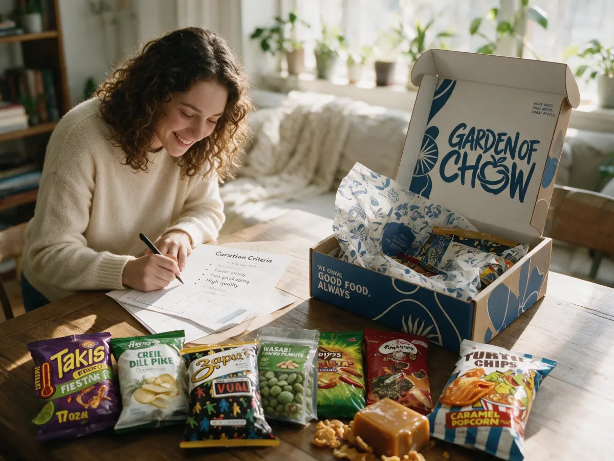 How we pick the snacks that go in every box