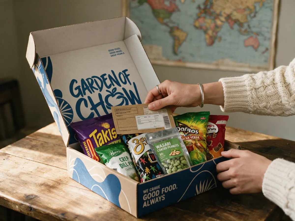 How international snack shipping actually works