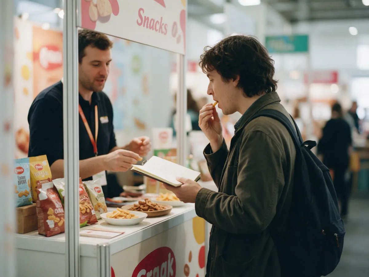 How we source snacks at trade shows
