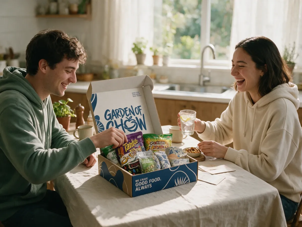Sustainable packaging for snack delivery